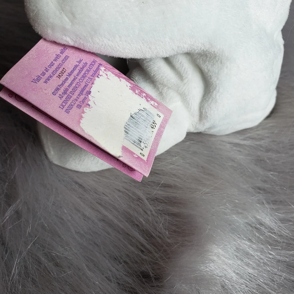 Vintage‎ Precious Moments tender tails 1998 White Teddy bear plush